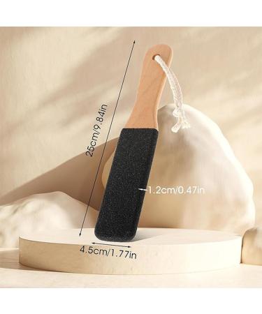 Chuangchi 2 Pieces Foot File for Hard Skin Wooden Foot File Double Sided Foot Rasp Scrubber Foot File Callus Remover for Wet Dry Cracked Feet Removing Dead Skin Foot Care 2 pcs foot files - Buy Online on GoSupps.com