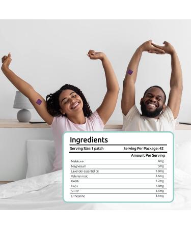 Buy Premium Sleep Patches for Adults | 60 Comfortable & Easy-to-Apply Patches | Best Sleep Aid for Men and Women - Buy Online on GoSupps.com