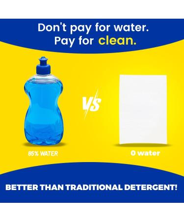 Eco-Friendly Toilet Cleaner Sheets - 160 Powerful Lemon Strips for Travel & Home - Buy Online on GoSupps.com