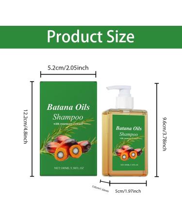 Batana Oil Shampoo Shampoing Batana Shampooing de Batana Para La Caida del Cabello Shampooing L'huile De Batanas Pour La Pousse Des Cheveux Shampoing Huile de Batana pour Tous les Types de Cheveux - Buy Online on GoSupps.com
