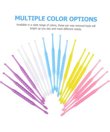 BEBEMOKO 20pcs Earwax Cleaners Spiral Ear Cleaner Gentle Removal Tool Safe for Ears Dual-Head Design Portable Easy to Use - Buy Online on GoSupps.com