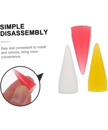 minkissy 27 Pcs Manicure Pen Silicone Head Nail Art Silicone Head Nail Art Pen Head Manicure Pen Head Dotting Pen Wax Head Rhinestone Picker Head Rhinestones Crystal Drilling Pen - Buy Online on GoSupps.com