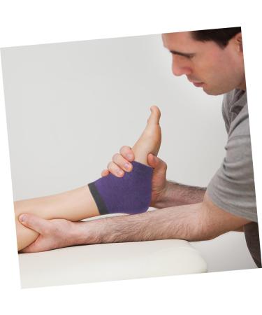 Beatifufu 5 Pairs Moisturizing Socks Foot Spa Gel Socks Heel Socks Feet Lotion Heel Anti-Crack Socks Toeless Socks Foot Softening Socks Heel Protector Heel Cushions Ankle Purple Silicone - Buy Online on GoSupps.com