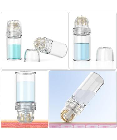 Anti Wrinkle Serum Microneedle Skin Bottle Moisturizing Facial Essence 20- needle for Women Beauty Anti Wrinkle Facial Essence Bottle 5.3x2.3cm - Buy Online on GoSupps.com