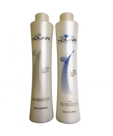 NOUAR NOUAR Maxx Hair Straightener 1 Litre Shampoo and 1 Litre Treatment