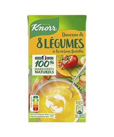 Knorr Knorr Gentle 8 Vegetable Soup with Fresh Cream - 50cl Carton