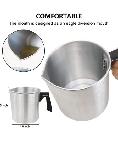 EricX Light Candle Making Kit - 60 Candle Wicks, Wax Pouring Pot, Centering Devices & More | DIY Candles Craft Tools - Buy Online on GoSupps.com