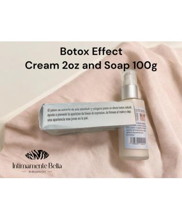 Botox Effect Kit Cream 2oz & Rejuvenating Soap 100g - Anti-Aging Skincare for All Skin Types | Shop Internationally - Buy Online on GoSupps.com