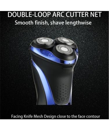 GeRRiT Electric Shavers for Men - Waterproof Rotary 3D Floating Razor & Beard Trimmer | Rechargeable Professional Shaving - Buy Online on GoSupps.com