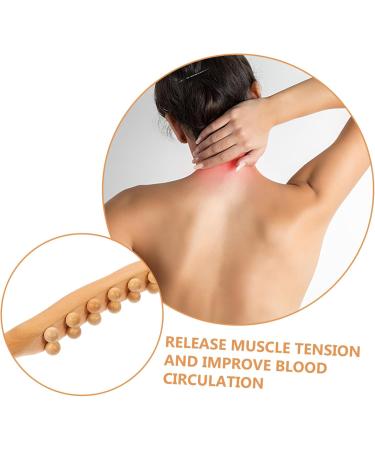 Healeved 5-Stage Roll Rod with 20 Balls - Multi-Purpose Cellulite Massage Device | Full Body Massager for Home Fitness & Back Relief - Buy Online on GoSupps.com