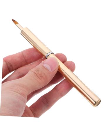 Buy Housoutil Portable Smudge Stick & Tricolor Lip Brush - Golden Makeup Tool for Perfect Lip Application - International Shipping Available - Buy Online on GoSupps.com