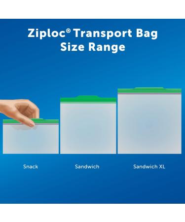 Ziploc XL Snack and Sandwich Bags for On-The-Go Freshness Grip 'n Seal Technology for Easier Grip Open and Close 30 Count XL (30 Count) Bags - Buy Online on GoSupps.com
