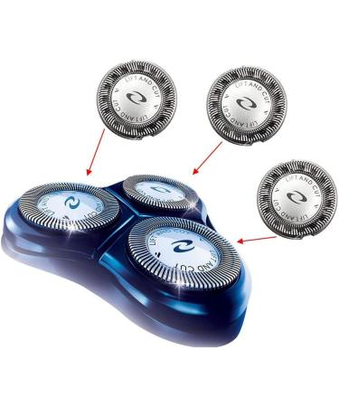 3 Piece Replacement for HQ3 HQ4 HQ55 HQ56 HQ6900 HQ6868 HQ5812 HQ6874 Blade - Buy Online on GoSupps.com