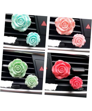 Mobestech Car Perfume Aromatherapy Clips - Rose Air Vent Freshener | Luxury Auto Air Freshener Charm for International Shipping - Buy Online on GoSupps.com