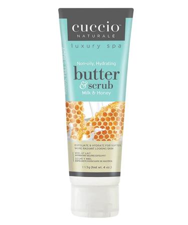 Cuccio Naturale Butter & Scrub Essentials Kit | Intense Hydrating Treatment | Silky Smooth Skin | Exfoliating Vanilla Bean & Sugar | 2 Pc Set - 4 oz - Buy Online on GoSupps.com