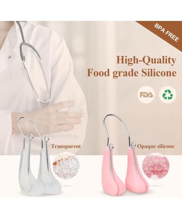 FERNIDA Nose Shaper Clip | Soft Silicone Nose Straightener for Wide Noses | Pain-Free Reshape & Slimmer | Sky Blue - Buy Online on GoSupps.com