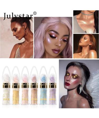  G n rique INTEROOKIE Fairy Highlight Tapping Powder Brightens The Full Body Natural Three-Dimensional Look Powder Blush Fairy Powder Pearl Glitter Powder (H01#) - Buy Online on GoSupps.com