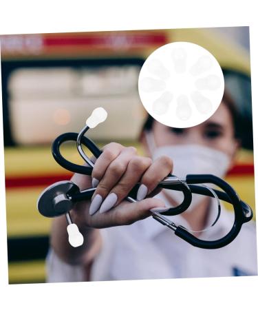 Stethoscope Ear Tips Replacement - 10pcs Universal Earbuds & PVC Accessories for Optimal Comfort - Buy Online on GoSupps.com