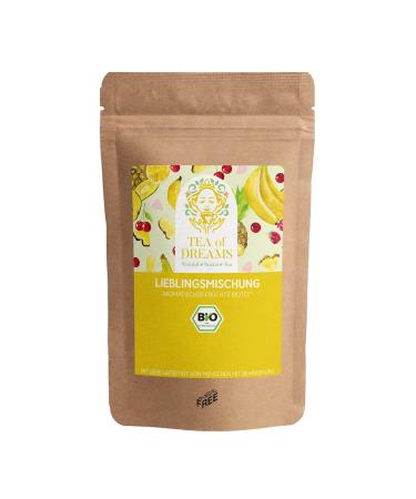 Tea of Dreams Organic Fruit Tea | Favorite Blend | Natural Fruit Tea Blend | Loose Leaf Tea | 220 g