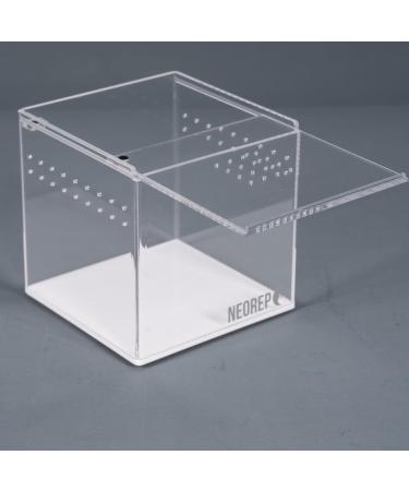 NEOREP 100x100x100mm Acrylic Invertebrate Spider Tarantula Display Tank Box (1 Enclosure Deal) 100x100x100mm 1 Enclosure Deal - Buy Online on GoSupps.com