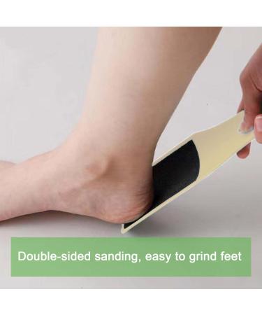 SSKHE 3 Pieces Double Sided Foot File U-shaped sole file Professional Foot Rasp Hard Skin Remover Foot Rasp File for Hard Skin Removal Restore smooth soles of feet(khaki) - Buy Online on GoSupps.com