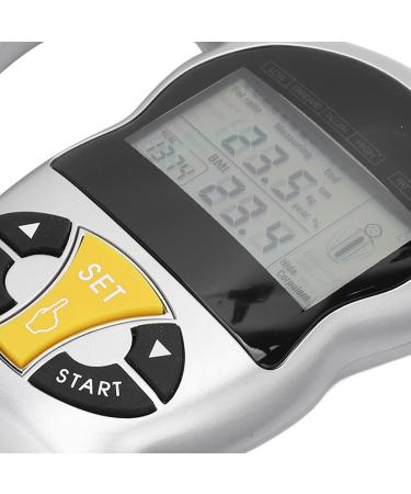 Portable Body Fat Measuring Device - Digital BMI Tester with LCD Screen for Men & Women | Home Health Monitor & Analyzer - Buy Online on GoSupps.com