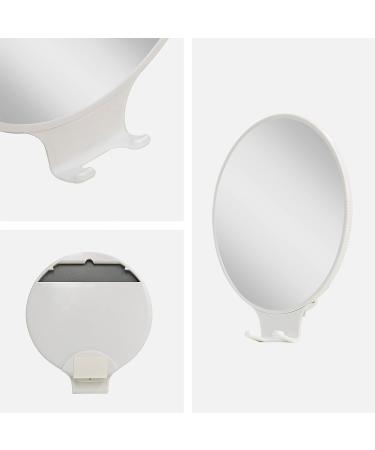 Zadro Fogless Shower Mirror 2X Magnification with Razor Holder - Bathroom Wall Mirror - Buy Online on GoSupps.com