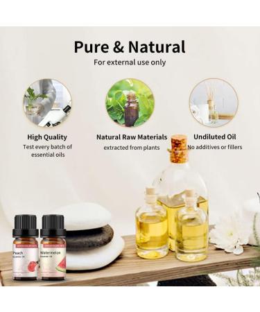 GREENSLEEVES 100% Pure Organic Watermelon Essential Oil 10ml - Aromatherapy Diffuser Oil with Refreshing Watermelon Scent - Buy Online on GoSupps.com