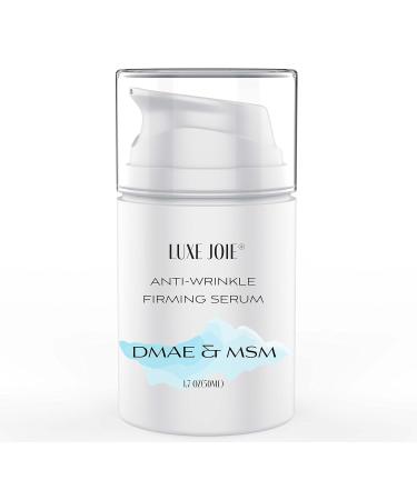 DMAE Facial Serum 1.7 oz - Lift Tighten & Plump Skin - Unscented Sensitive Skin Friendly with CoQ10 & Hyaluronic Acid - Best Super Serum for Dry Skin - Buy Online on GoSupps.com