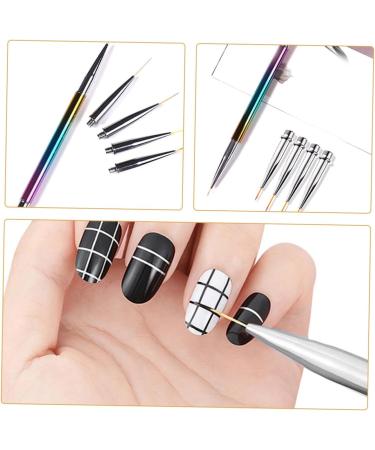MERRYHAPY 1 Set Nail Art Drawing Pen Nail Art Tools Manicure Liner Manicure Pens Manicure Painting Nails Brush Pen Manicure Brush Nail Art Liner Pens Nail Line Pens Thin Nail Art Brush - Buy Online on GoSupps.com