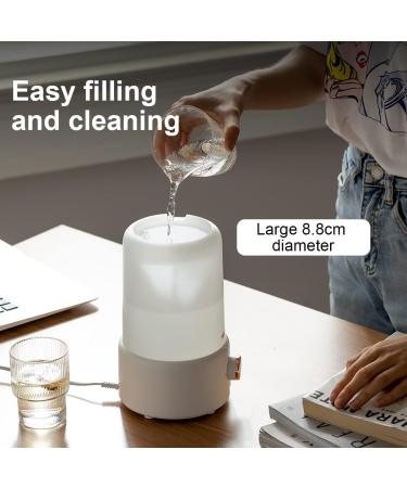 Bear 1000mL Top Fill Humidifier for Bedroom - 10 Hour Run Time, Essential Oil Compatible, Auto Close, Manual Control - Buy Online on GoSupps.com