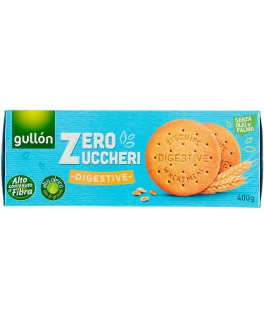  Italian Gourmet E.R. Gull n Digestive Wholemeal Zero Sugar Cookies Whole Cookies with Sweeteners Sugar Free 400 g Pack + Italian Gourmet Tomato Pulp 400 g Tin - Buy Online on GoSupps.com