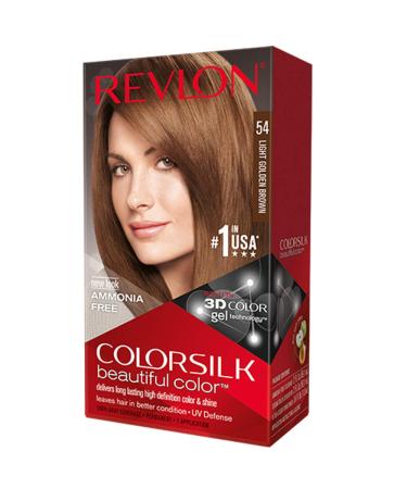 Revlon Colorsilk Haircolor #54 Light Golden Brown 5G