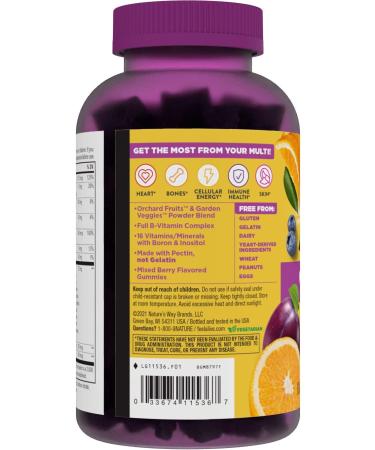 Nature's Way Alive! Women's Gummy Vitamins - 130 Great Fruit Flavored Gummies - Buy Online on GoSupps.com