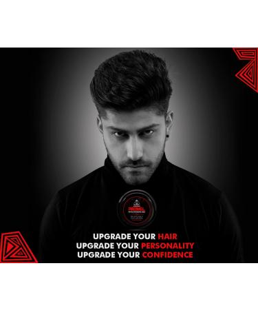 Urbangabru Rebel Hair Styling Clay Wax for Men - Strong Hold 100x Re-Styleable Matte Finish with Keratin - 85g - Buy Online on GoSupps.com