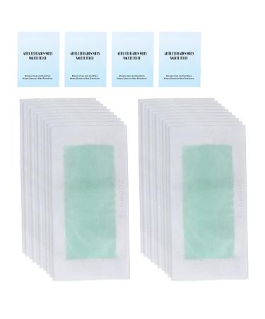 40-Piece Wax Strips Kit for Hair Removal - Facial & Body Cold Wax Strips with Cleaning Pads - Double-Sided Fast & Effective - Buy Online on GoSupps.com