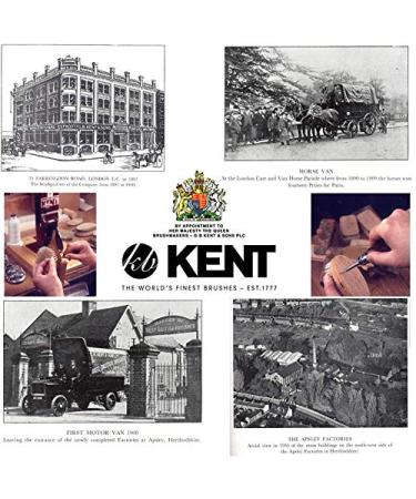 Kent A FOT Limited Edition Handmade Pocket Comb for Men - Fine Tooth Hair, Beard & Mustache Styling - Made in England - Buy Online on GoSupps.com
