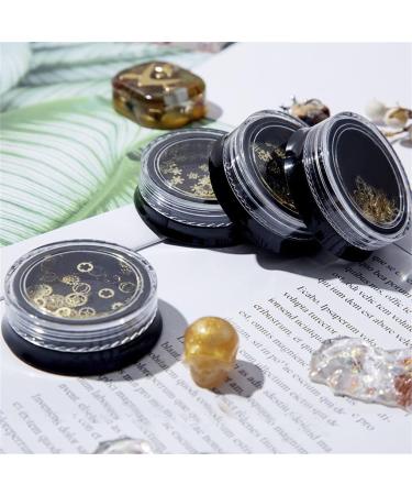 Nail Patches French Stickers Fall Golden Glitter Sequins Jewelry Making Art Craft Ornaments Home Flakes Women Snowflakes - Buy Online on GoSupps.com