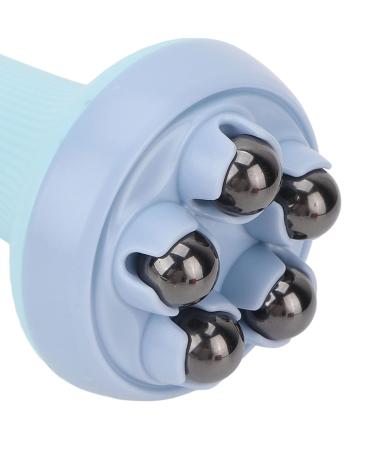 Portable Roller Ball Massage - 5 Magnetic Bead Massage Scooters | 360 Slimming Skin Care Tool (Blue) - International Shipping - Buy Online on GoSupps.com