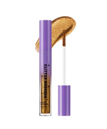 G n rique Sparkling Glitter Mascara | Long-Lasting Waterproof Mascara | Smudge-Proof Eye Makeup Lightweight and Shiny Formula Ideal for Weddings Parties Proms and Romantic Evenings