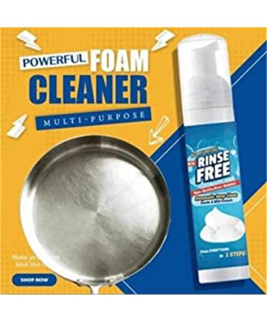 Powerful Multi-Purpose Foam Cleaner 3.38 oz Multipurpose Foam Cleaner Spray All-Purpose Rinse-Free Cleaning Spray Powerful Rinse-Free Bubble Cleaner with Sponge and Gloves (6.76 oz) - Buy Online on GoSupps.com