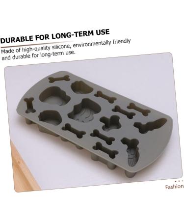 Alipis 2pcs Dessert Dark Molds Grey Bones Shape Cakes Baking Silicone Creative Skeleton Bone-Shaped Shaped - Buy Online on GoSupps.com