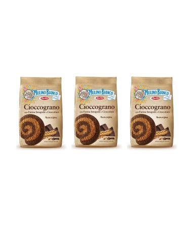 Moulin blanc 3 x chocolate Whole Wheat Biscuits Cookies with chocolate 350 g