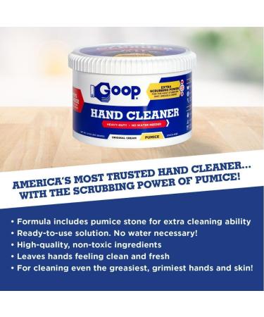 GOOP Multi-Purpose Waterless Hand Cleaner with Pumice - 14 oz Can (Pack of 2) - Buy Online on GoSupps.com