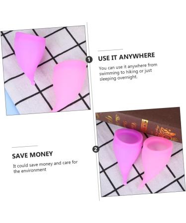 Shop Gleavi 6th Female Period Cup - Eco-Friendly Silicone Tampon Alternative in Miss Violet Cozy Pebbles - Optimal Comfort & Protection for Women - Buy Online on GoSupps.com