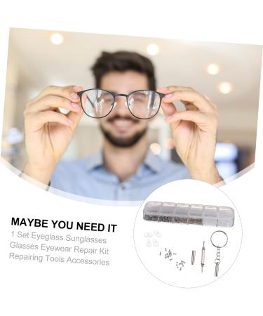 Doitool Glasses Repair Screw Set | Mini Tool Kit for Sunglasses & Jewelry | Stainless Steel Perfect for Glasses Restoration - Buy Online on GoSupps.com