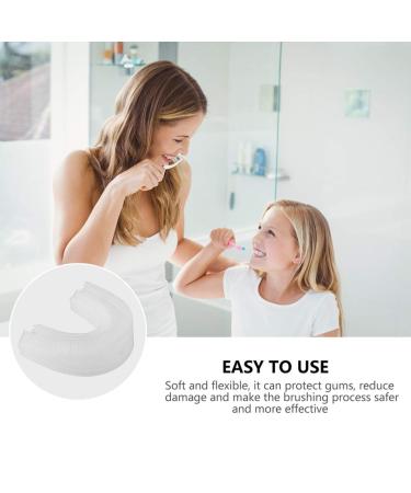 HEALLILY 2pcs U Shaped Silicone Toothbrush Heads Replacement for Electric Toothbrush - Refill Accessories - Buy Online on GoSupps.com