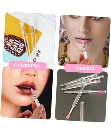 TOVINANNA 6pcs Silicone Lip Brush with Lid Portable Lipstick Applicators Convenient Lipstick Applicators Eye Shadows Makeup Tools Makeup Use Lipstick Brush Makeup Beauty Tools Lip Mask Brush - Buy Online on GoSupps.com