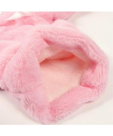Newborn Baby Girl Faux Fur Hooded Cape Coat - Pink (0-36 Months) - Buy Online on GoSupps.com