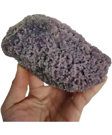 Natural Crystal Rough 300g-400g Natural Crystal Raw Stone Grape Agate Mineral Specimen Stones Decoration 1pc - Buy Online on GoSupps.com